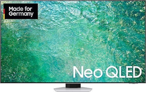 Samsung SAMSUNG Neo QLED GQ-85QN85C, QLED television - 85 - silver, UltraHD/4K, HDR, twin tuner, mini LED, 120Hz panel