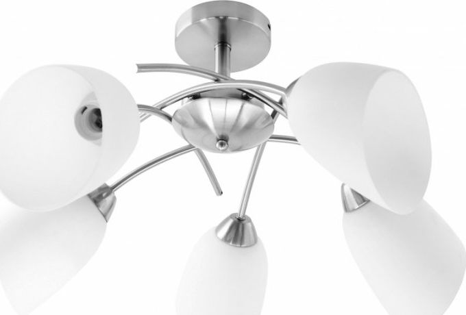 Activejet Plafon Activejet AJE-NIKITA 5P E27 5x40W Nikiel