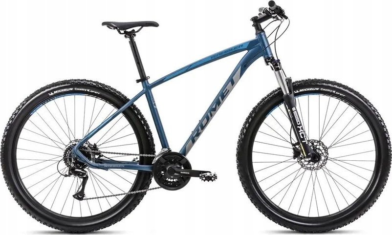 Romet Dviratis Romet Rambler R9.3 2024 dark blue-graphite-blue-18" / M (Dydis: 18" / M)