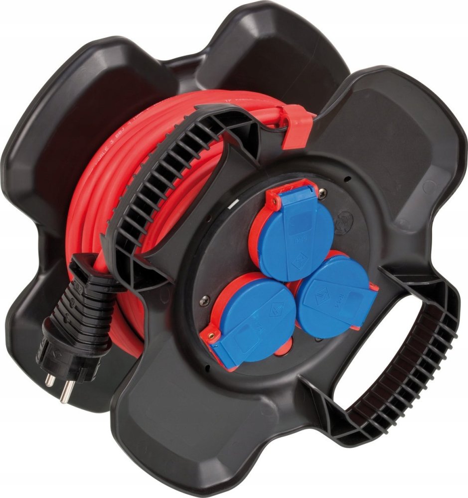 Brennenstuhl Brennenstuhl Rubber Cable Reel X-Gum IP44 10m H07RN-F 3G1.5