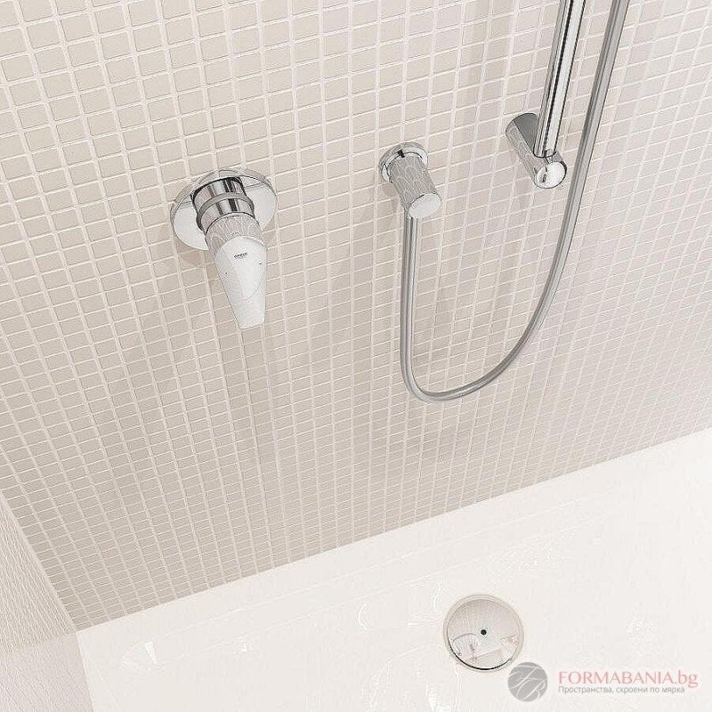 Grohe Concealed shower mixer BauEdge21 with overhead part, chróme 29040001